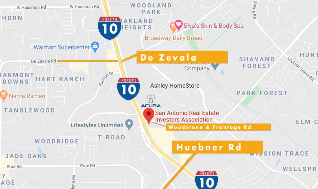 A map showing the location of de zeelo rd.