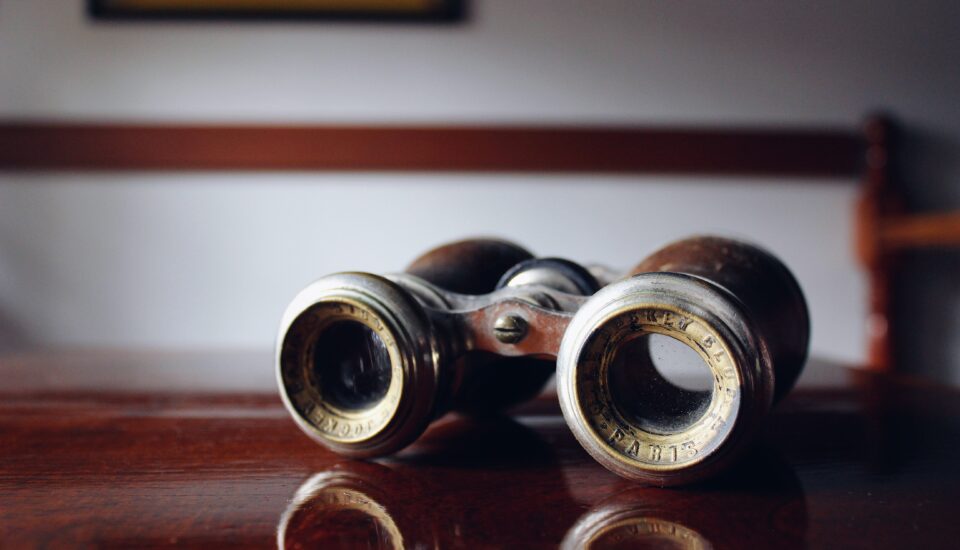 antique binoculars